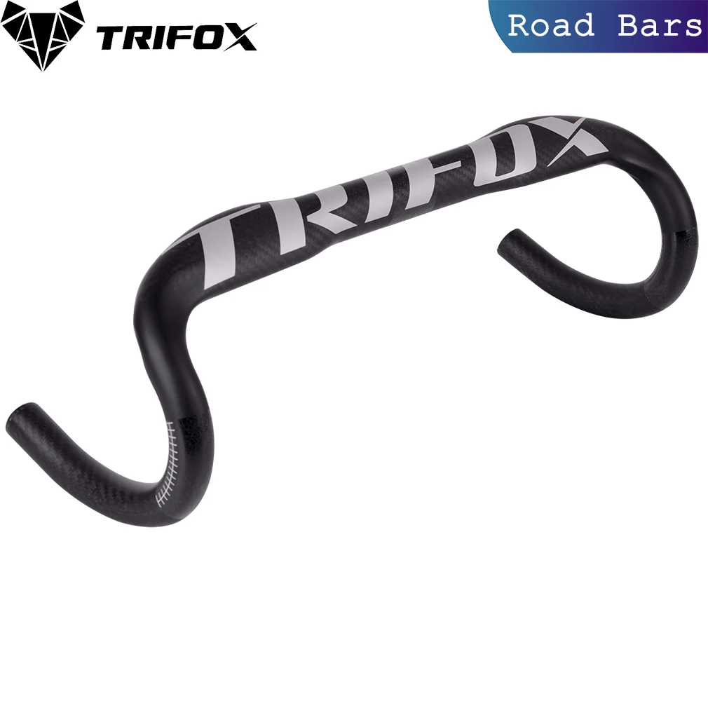 TRIFOX углеродный руль 31,8 мм 3K дорожный велосипед/MTB руль углеродный дорожный велосипедный руль части велосипеда