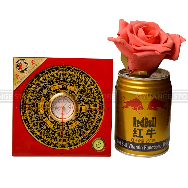 Профессиональный компас Fengshui старинный китайский профессиональный с квадратной