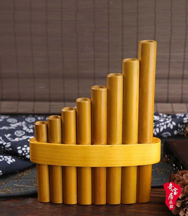Pan pipes Woodwind bignner Pan Flute 8 Pipes ручная работа бамбуковые Flauta pan pipes Handmade Panflutes Flauta Музыкальные инструменты
