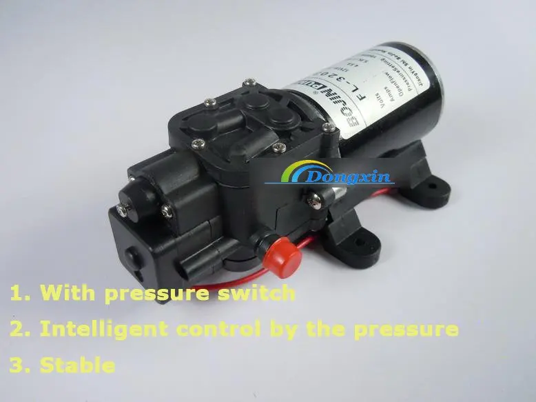 5L/Min mini Intelligent spray Pump for car washer cleaning electric Water diaphragm 12V free shipping option 2 | Инструменты