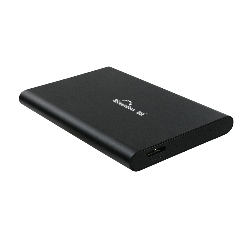 Blueendless Hdd жесткий диск Алюминиевый USB 3 0 Портативный 2 5 &quotSATA коробка 1 ТБ внешний