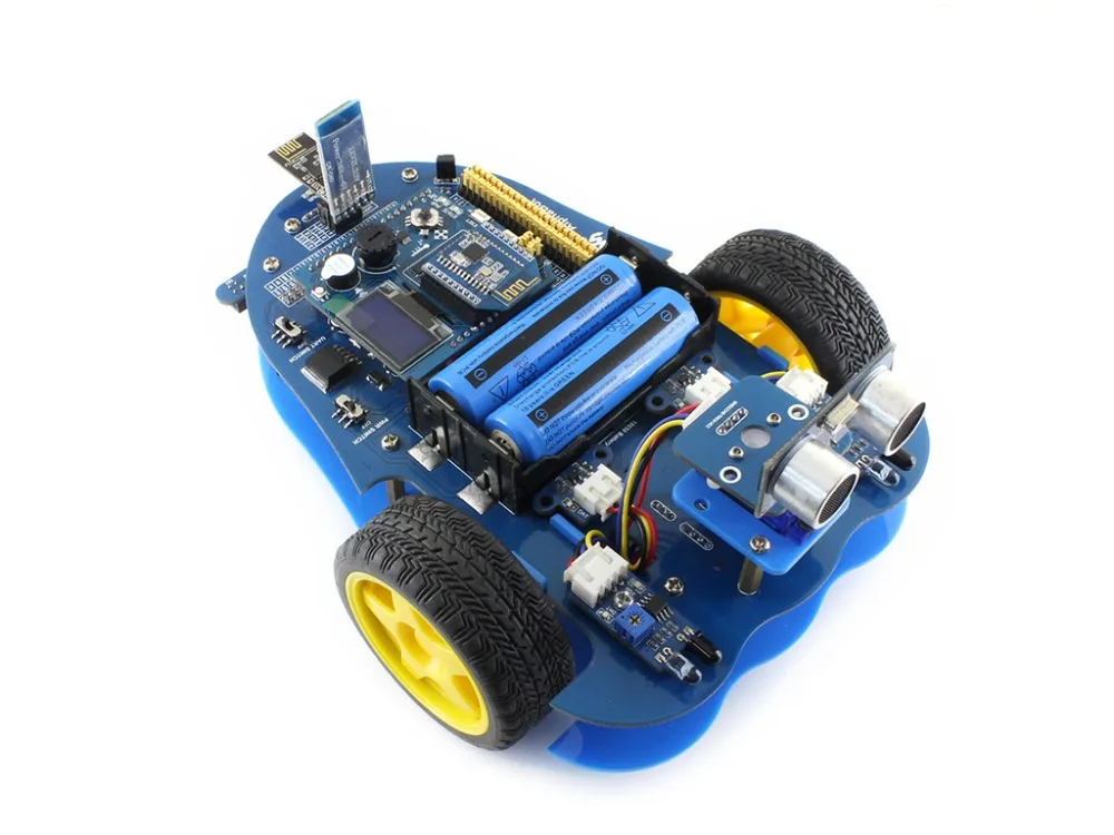 Набор для сборки робота Raspberry Pi: Raspberry Pi 3 Model B+ и AlphaBot& camera, 24 аксессуара