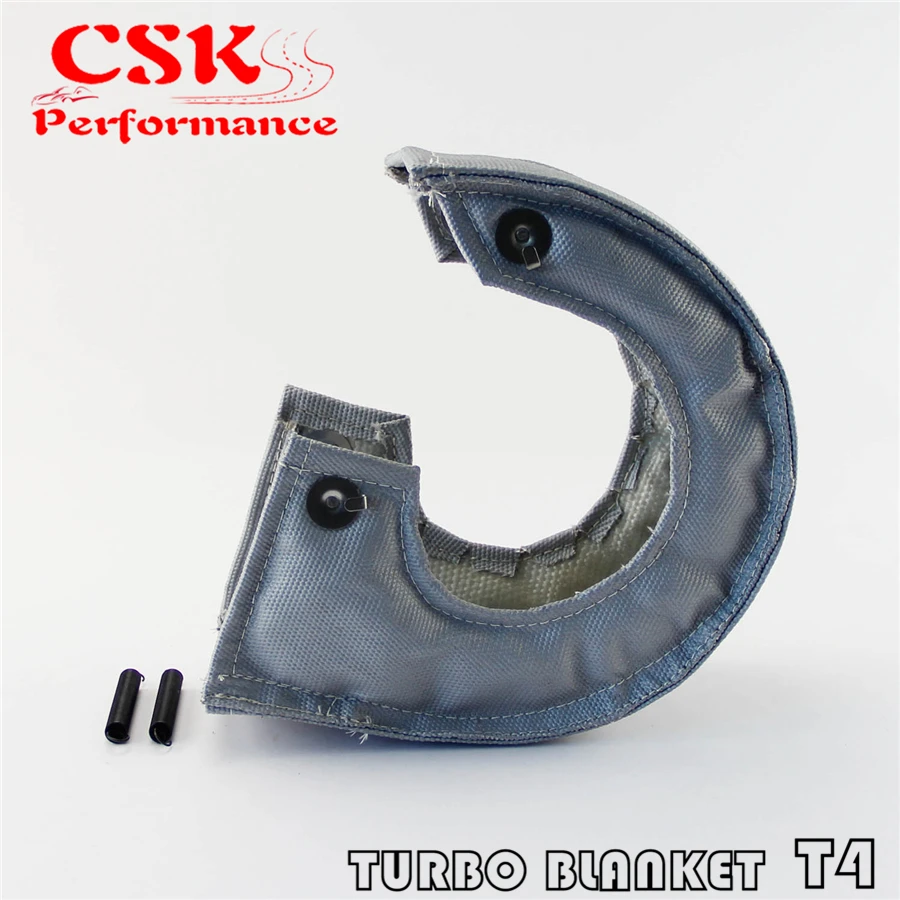Турбо одеяло тепловой щит обертывание серый Турбокомпрессор крышка T4 GT30 GT32 GT35 GT45
