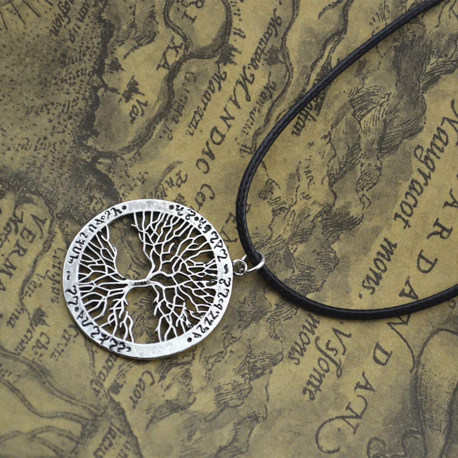 Новый шикарный Лидер продаж ожерелье с кулоном в виде Древа Жизни из древа