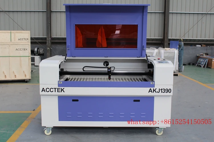 Сделано в Китае CNC машинная машина для фанеры одеяло пластик CO2 лазерной