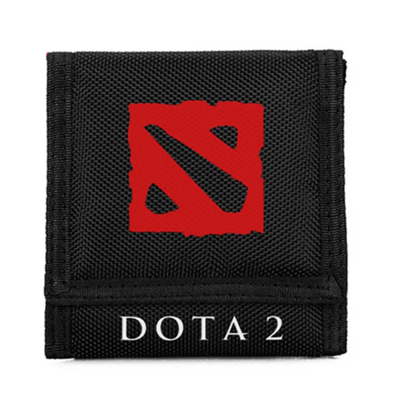Игра Dota 2 TI7 Guardian Wisp Nevermore SF Invoker Storm печать Мужской короткий кошелек студенческий подарок унисекс кошелек холщовый держатель для карт