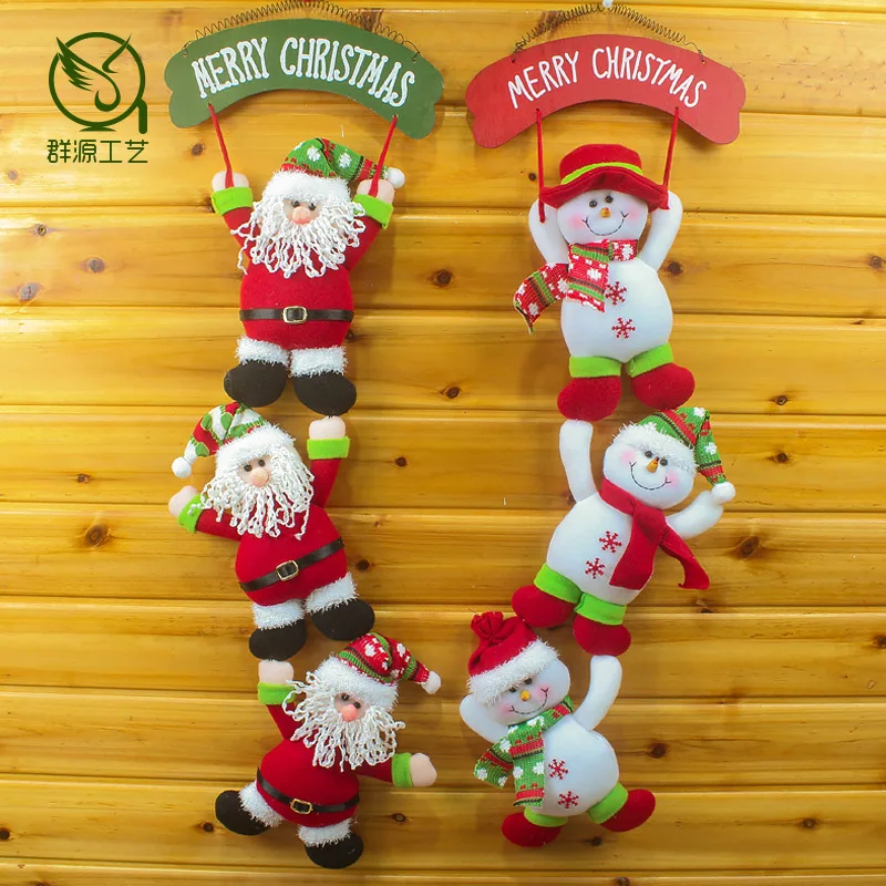 Letter card snowman/the old man is hanged Christmas decorations festive supplies tree widget | Дом и сад