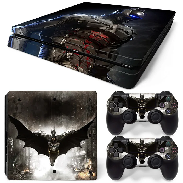 Различные дизайны защитная кожа Бэтмен дизайн для ps4 тонкая кожа Наклейка для playstation 4 тонкая консоль