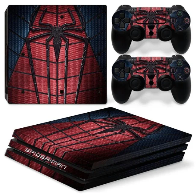 Изображением Человека-паука для PS4 Pro переводная картинка Полный наклейки на кузов крышка