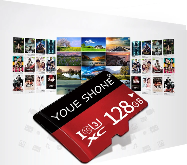 Карта памяти 128 ГБ 64 ГБ 32 ГБ micro sd карта 16 ГБ 8 ГБ класс 10 Флэш карта памяти Microsd для смартфонов/планшетов