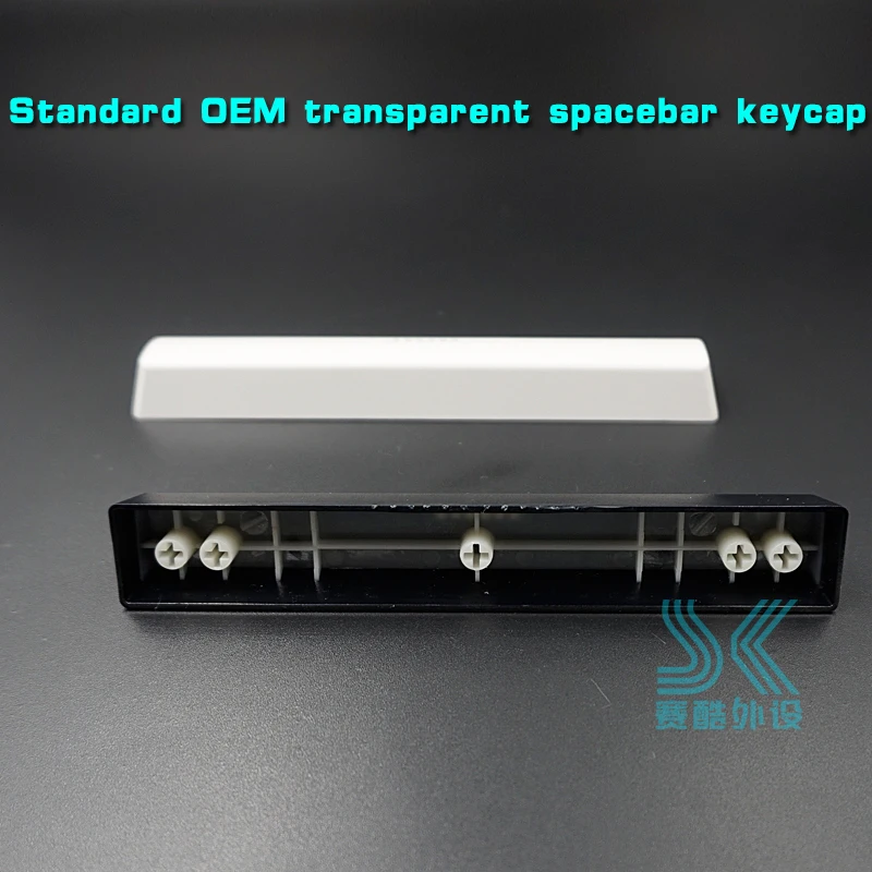 ABS Spacebar Keycaps Стандартный OEM 6.25U механическая клавиатура пустые колпачки белый черный 1 шт