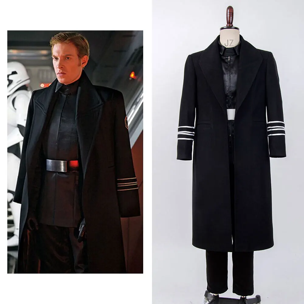 Новинка 2017! Генерал Хакс Wars Косплэй костюм для Хэллоуина вечерние мужской