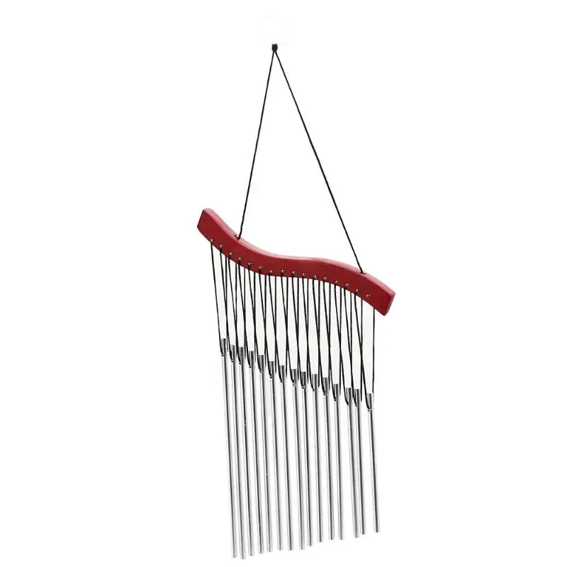 01 15 Tubes Windchime Yard Garden Outdoor Living Wind Chimes Decor Gift Home Hanging Decoration Ornament Room Wind Chime Pendant - Цвет: 01
