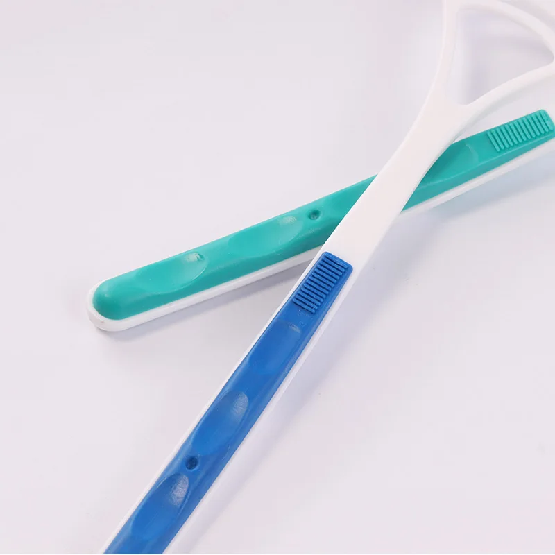 Подарок для вечеринки 2 шт. щетка чистки языка скребок ухода за полостью рта