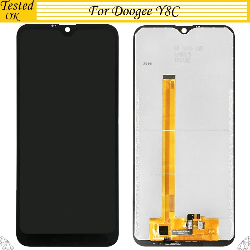 6 1 дюймов Для Doogee Y8C ЖК дисплей и сенсорный экран в сборе Ремонт Часть Мобильные
