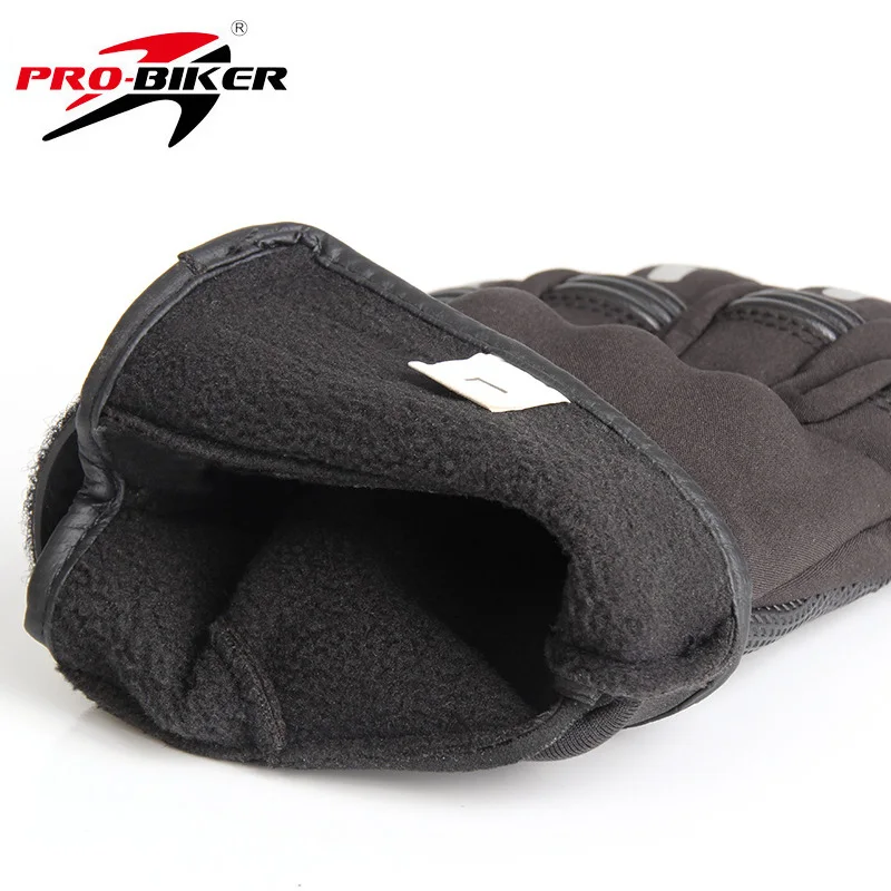 Гоночные мотоциклетные перчатки теплые зимние сенсорные для сенсорного экрана