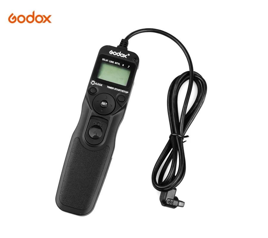 Godox eza-c1 C3 N1 N3 S1 цифровой таймер выдержки пульт дистанционного управления Шнур для Canon Nikon Sony Камера