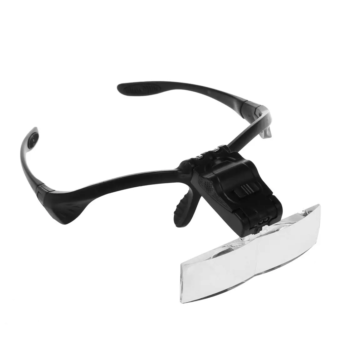 Magnifier glasses 2 Led 1 X 1.5 2.5 3.5 jeweler watchmaker DIY | Инструменты