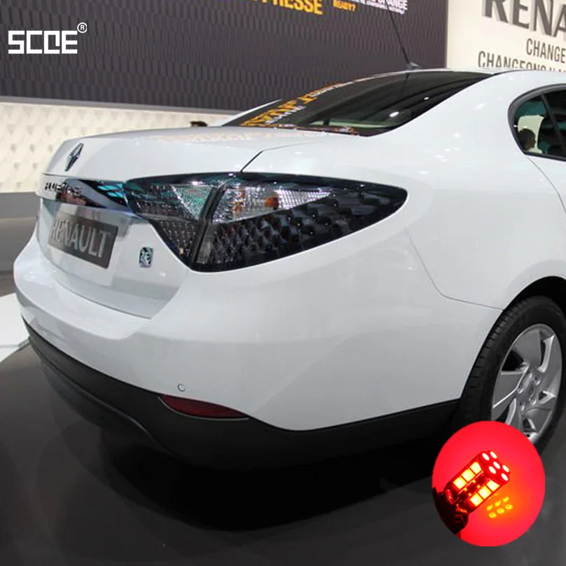 Для Renault Fluence For with Xenon SCOE 2015 2X 30SMD светодиодный стоп/парковочный задний/задний