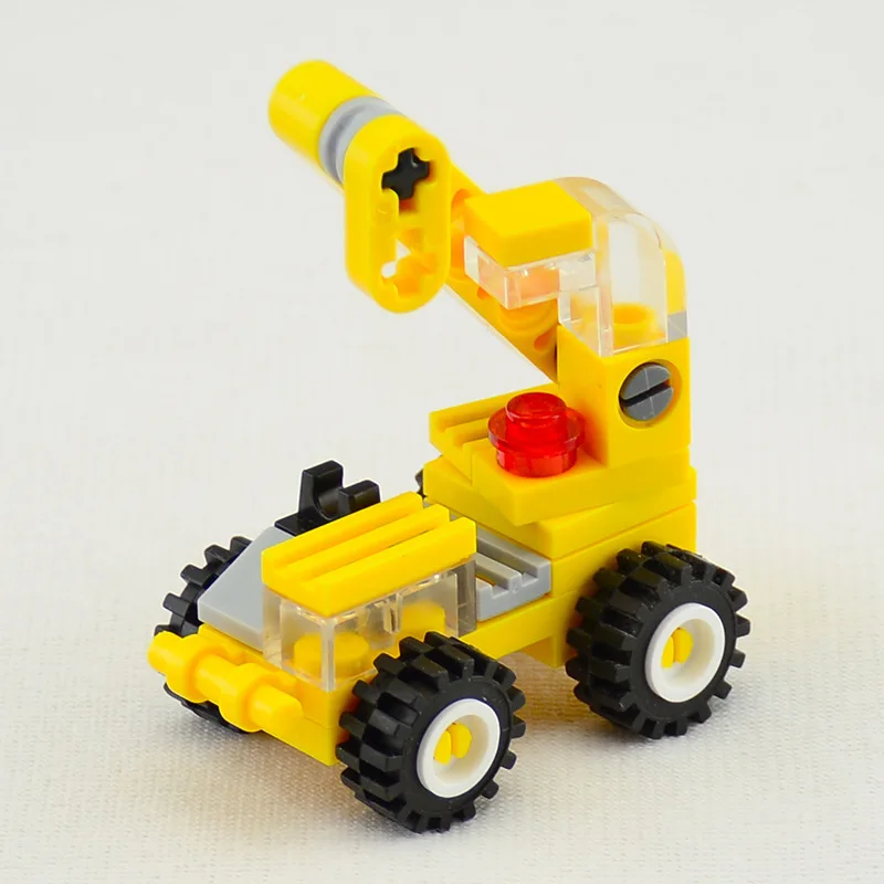 1216 1220 городской полиции серии инженерный грузовик мини развивающие строительные