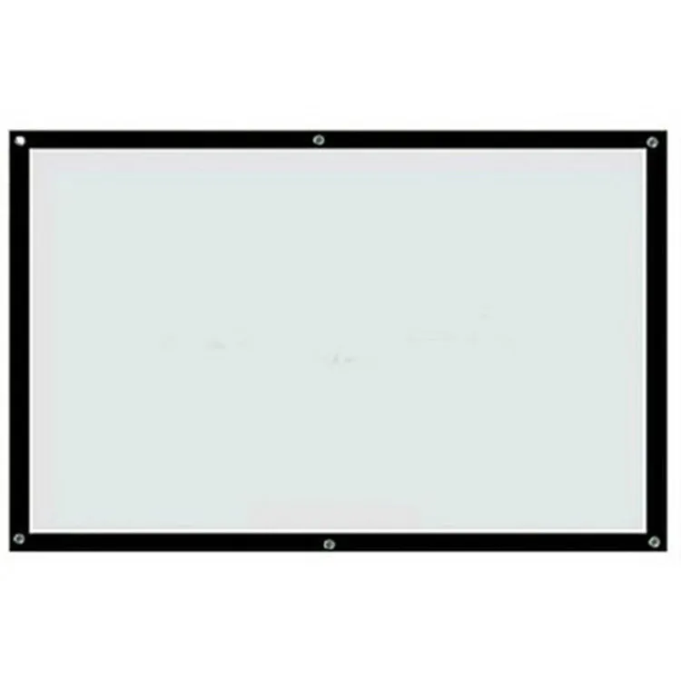 100 дюйм(ов) 4:3 Портативный проецирования Экран настенный домашний кинотеатр фильм