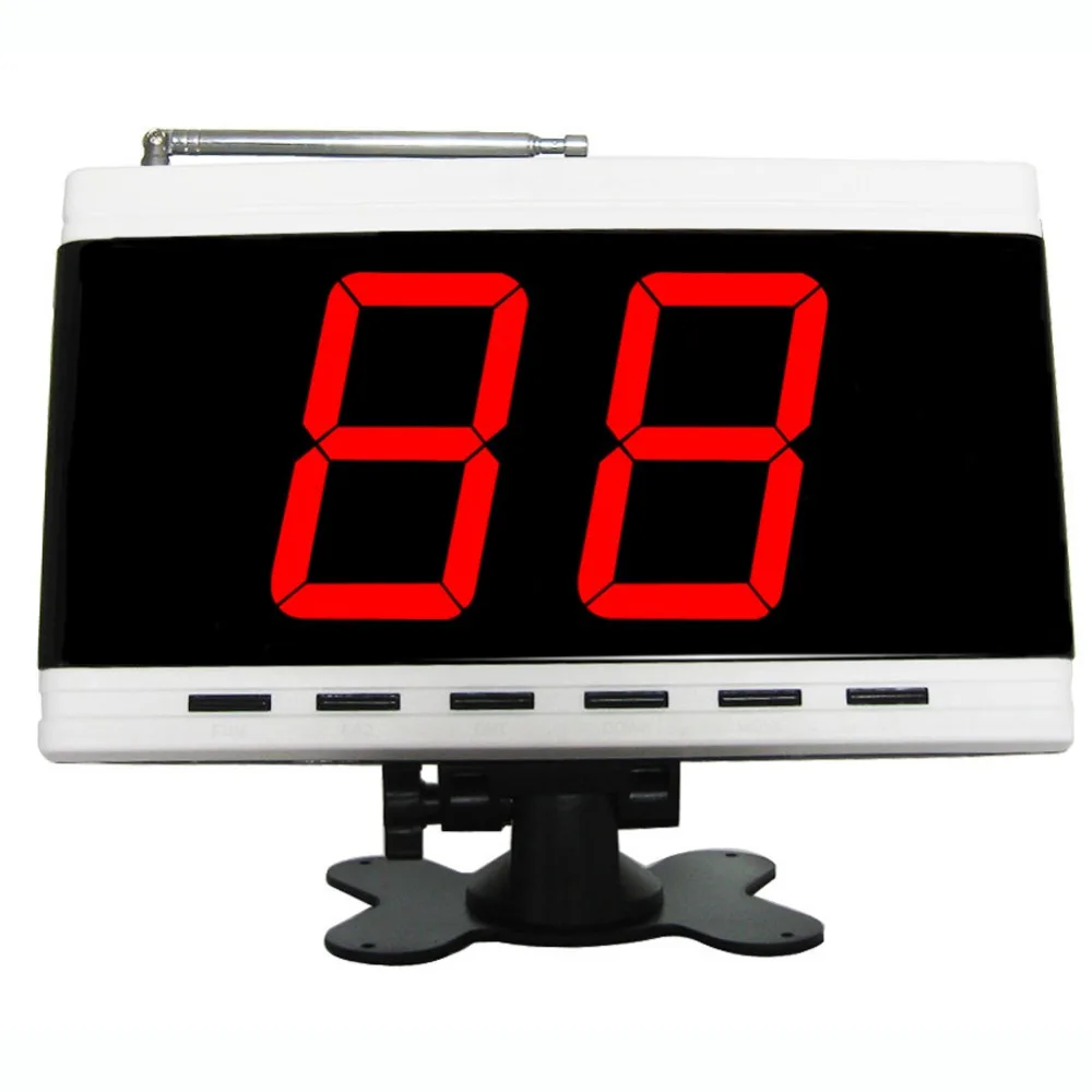 Беспроводная система вызова SINGCALL для видеосервиса ванной 10 шт. серебряных