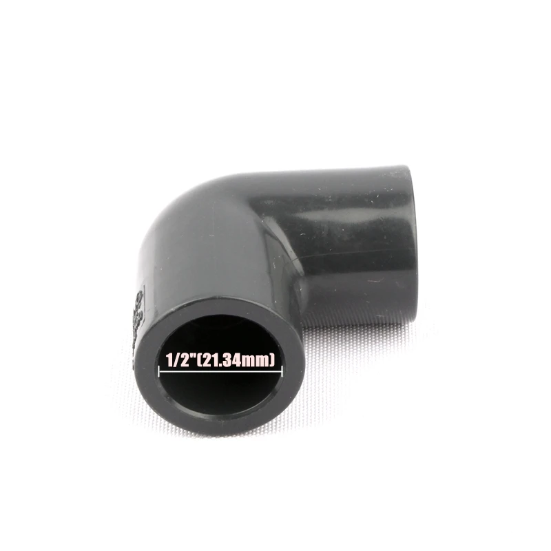 1 шт. NuoNuoWell PVC ANSI 1/2 &quotрезьба 90 градусов колено трубы соединитель шланг адаптер
