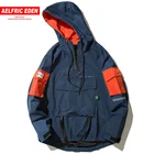 Толстовка aelfrec Eden, с передним карманом, с капюшоном, для мужчин, осенняя, в стиле хип-хоп, повседневная, ветровка, спортивный свитер NC11