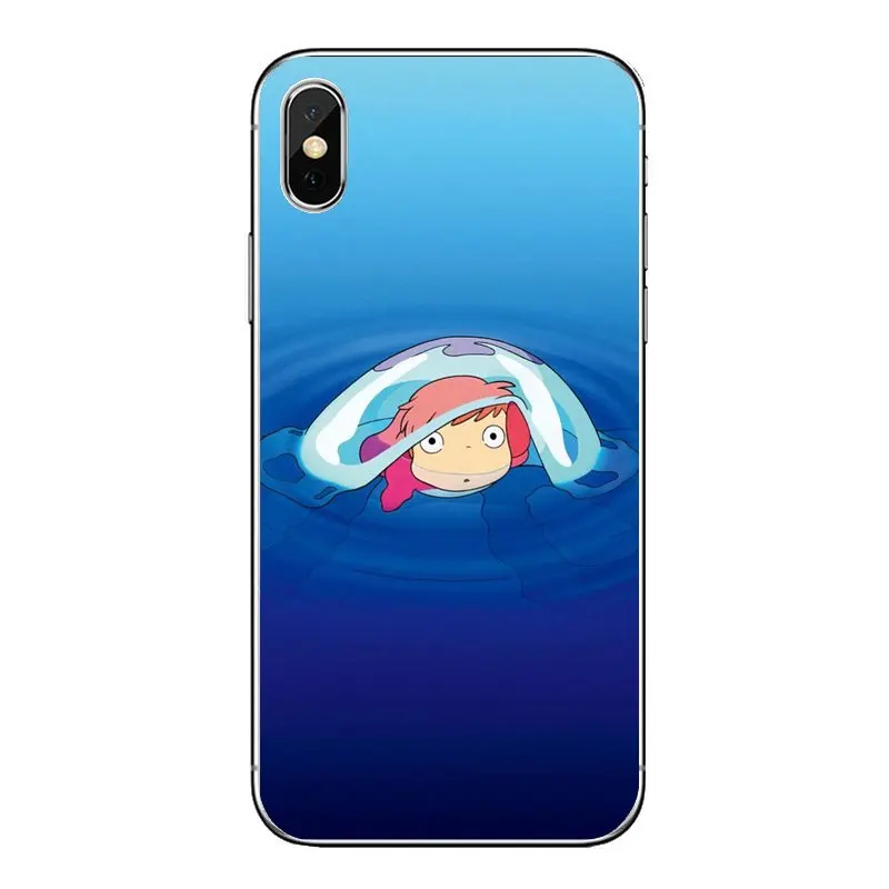 Ponyo On The Cliff для Motorola Moto X4 E4 E5 G5 G5S G6 Z Z3 G3 C Play Plus прозрачные мягкие чехлы |