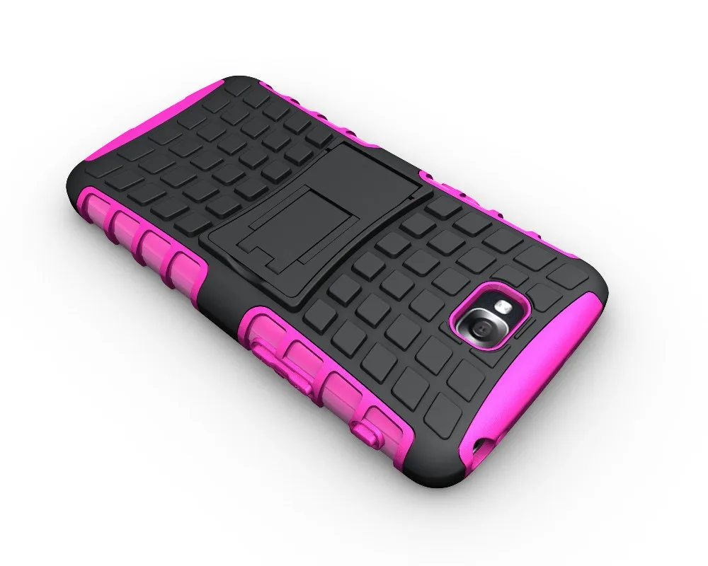 Оптовая продажа 200 шт. ТПУ и ПК сверхпрочный бронированный чехол-подставка для