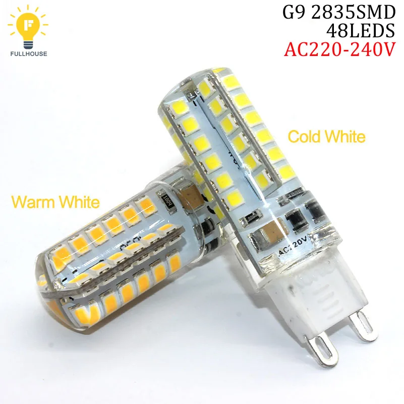 Лучшее качество G4 G9 светодиодный светильник SMD2835 3014 12 В постоянного тока 220 3 Вт 6 9
