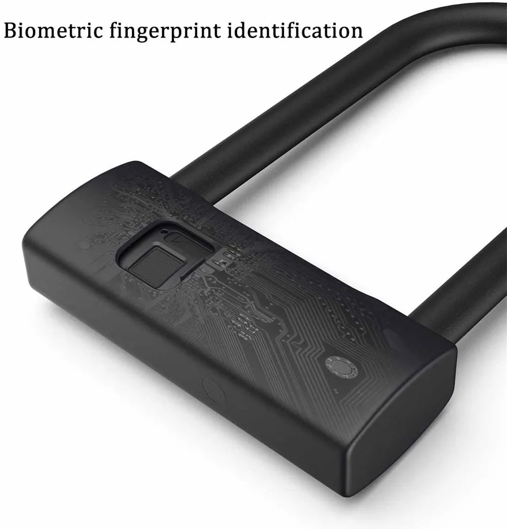 Xiaomi AreoX U8 умный отпечаток пальца u-замок велосипедный мотоцикл USB Противоугонный u-образный замок 0,5 S разблокировка отпечатков пальцев