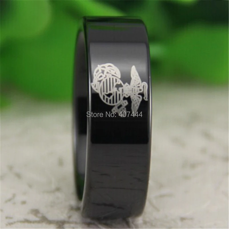 Бесплатная доставка YGK украшения лидер продаж черная трубка 8 мм армейская