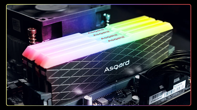 Asagrd Loki w2 seires RGB 8GBx2 3200 МГц DDR4 DIMM memoria ram ddr4 настольная Память ОЗУ для компьютера двухканальный