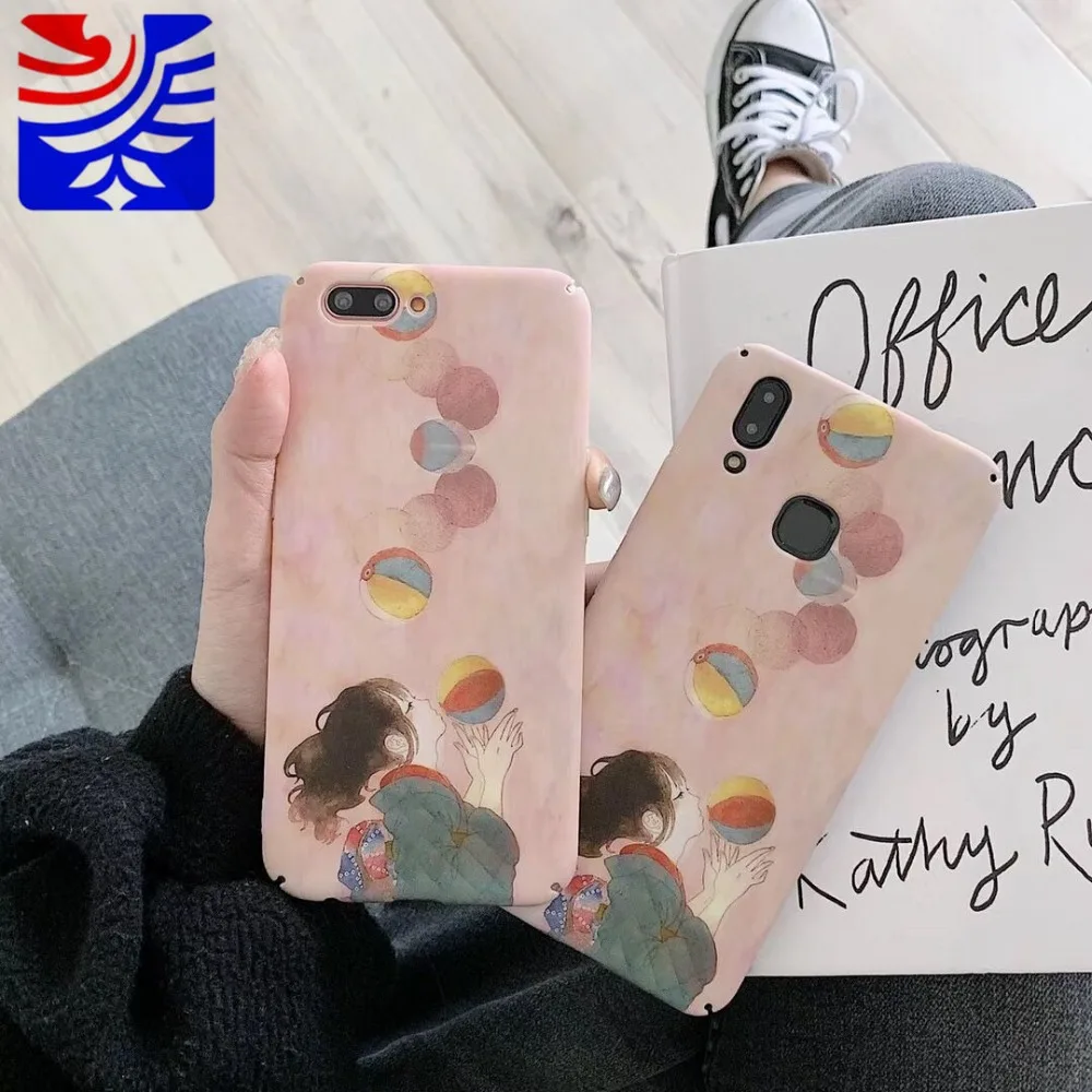 PEIPENG аниме для девочек с героями мультфильмов на каждый день Жесткий Чехол iPhone 7