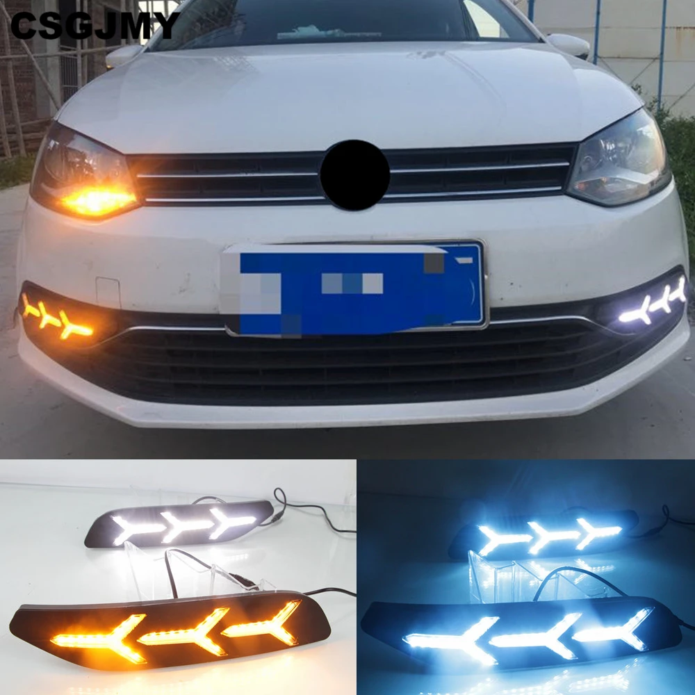 2 шт. светодиодный Габаритные огни DRL Вождения динамический стример потока