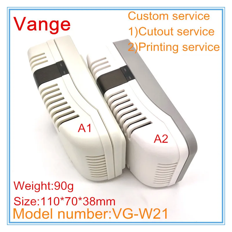 1pcs/lot electronics enclosure project box 110*70*38mm ABS case plastic junction apparatus for router transducer product | Обустройство