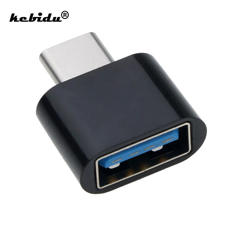 

kebidu New USB 3.0 Type-C Adapter OTG Cable Type C USB-C Converter USB 3.0 Female to Type C Male Converter for Android Phones