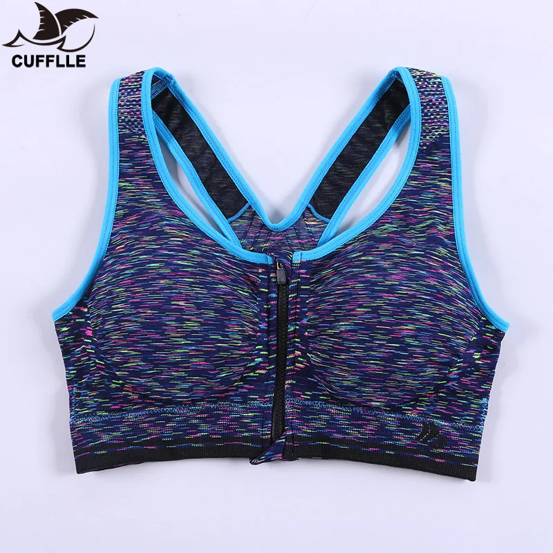 Женская рубашка для йоги с запонками бюстгальтеры на молнии женский жилет