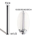 Душевая труба из нержавеющей стали M12-F34, удлинительная труба, раздвижная труба, удлиняющая труба для душа, аксессуары для ванной комнаты