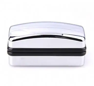 60 шт./лот персонализированные серебряные полированные хромированные коробки