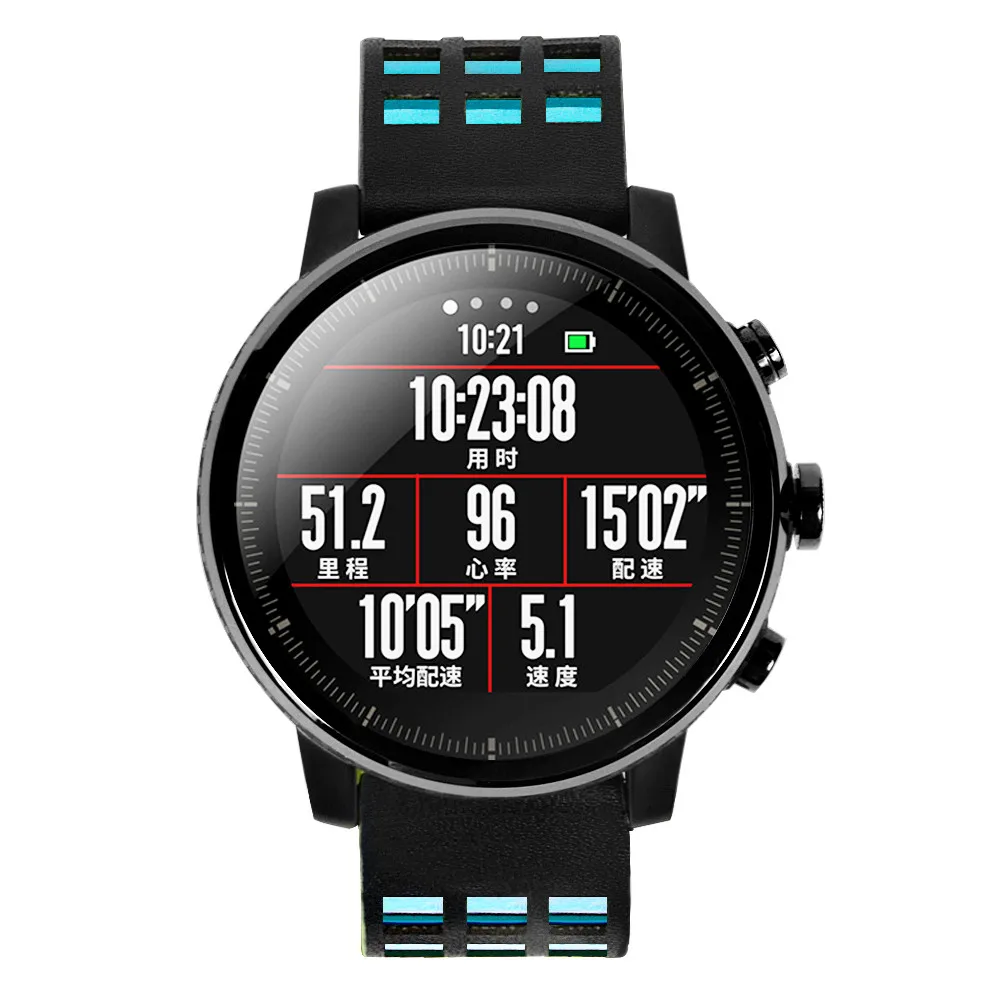 Нейлоновый ремешок для часов Huami AMAZFIT 2/2S Stratos сменный кожаный браслет умные часы