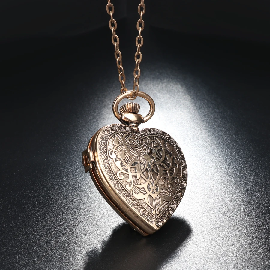 Kinel Турецкая Подвеска Ожерелье Love Heart красные карманные часы для женщин свитер
