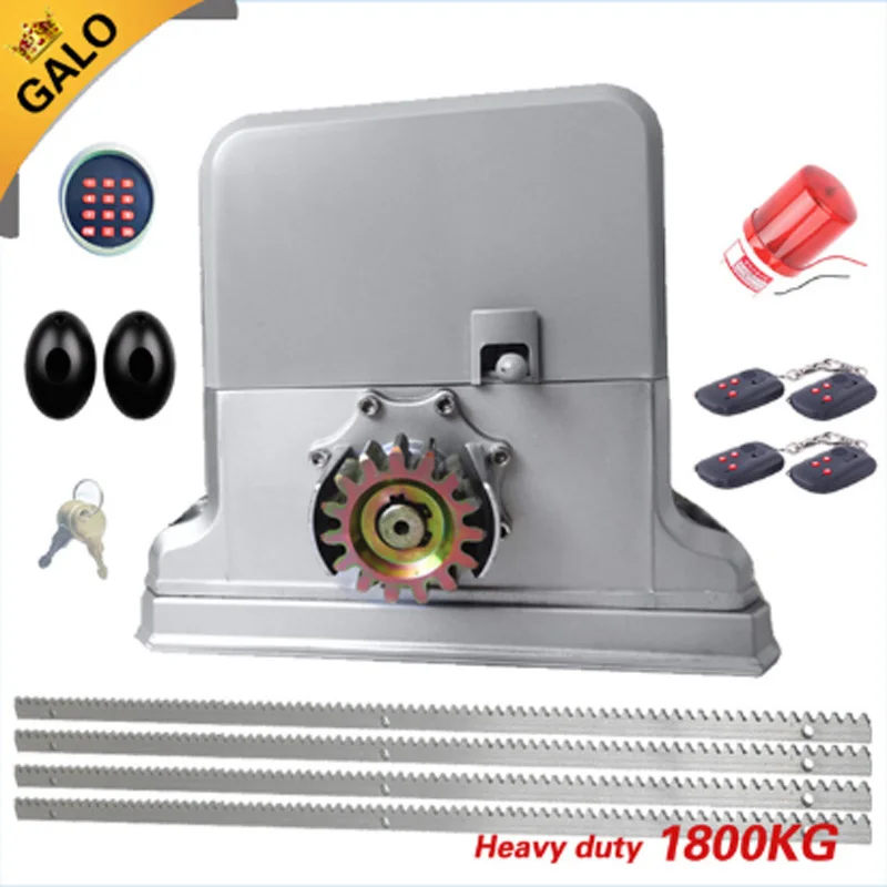kit 3 Galo Max автоматические раздвижные ворота открывалка приводные ворота для 3600lbs 1800 кг двери ворота с 4 м стальной стеллаж AC220V(комплект может быть выбран - Цвет: kit 3