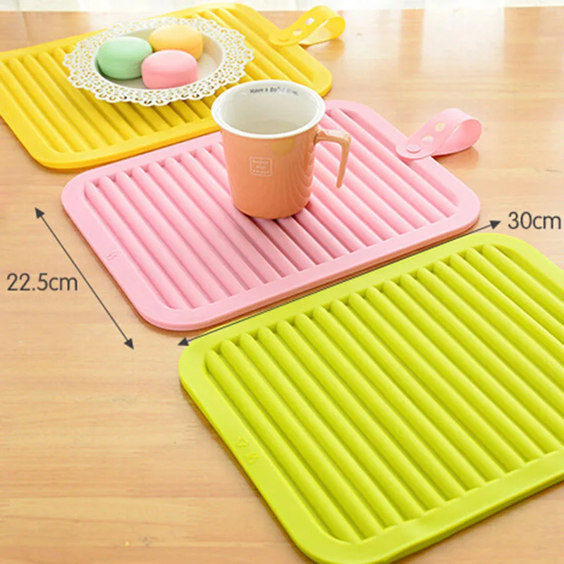 1 шт. Нескользящая чашка коврик силиконовый Настольный изоляционная прокладка