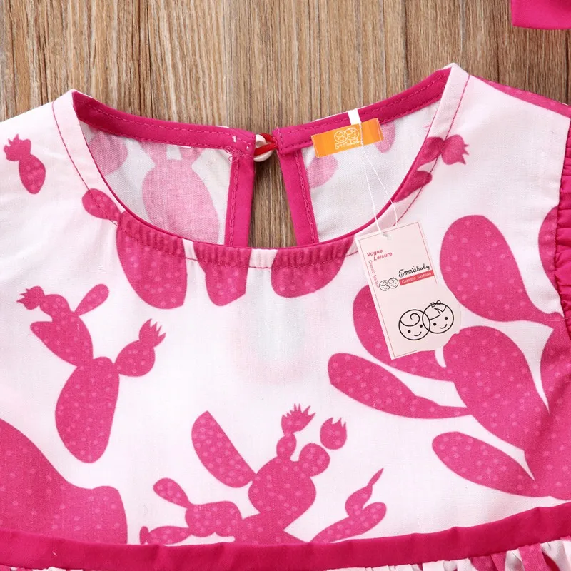 Повседневная одежда с цветочным рисунком для новорожденных девочек от 0 до 24