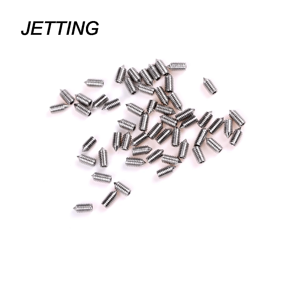 JETTING 50 шт./лот DIN914 M3 M4 M5 304 винты из нержавеющей стали с шестигранной