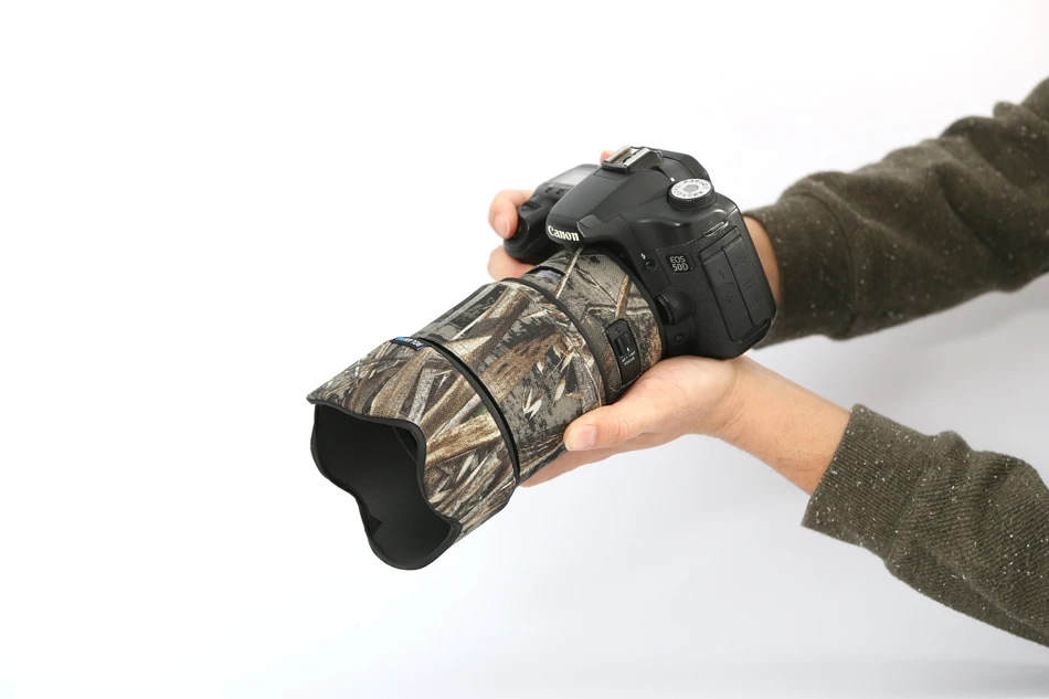 Женское камуфляжное покрытие дождевик для Sigma 85 мм F/1 4 DG художественный защитный