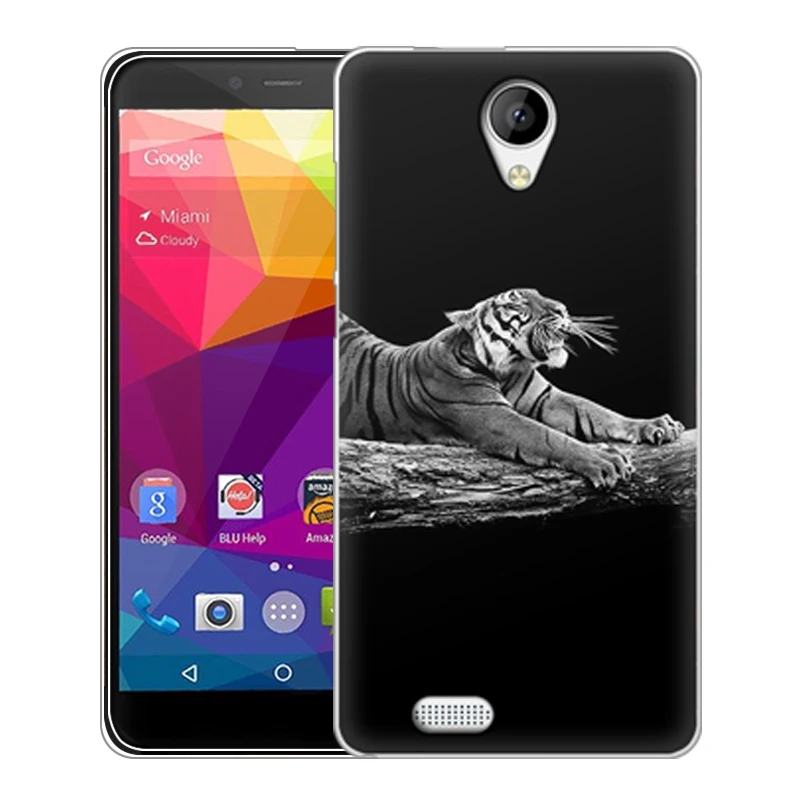 ITien хорошее качество Забавный красивый защитный чехол с животными для BQS 5515 ТПУ