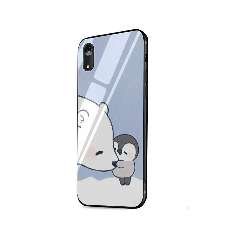 Чехол из закаленного стекла для iPhone 6 6S 7 8 Plus X XS Max XR 5 5S SE |